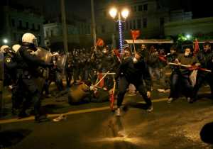 Έξι συλλήψεις για τα επεισόδια που σημειώθηκαν χθες στο κέντρο της Αθήνας