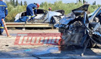 Σφοδρό τροχαίο στην Αχαΐα: Απανθρακώθηκε οδηγός