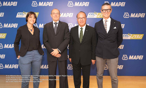Η Mapei Hellas παρουσίασε στην Εθνική Πινακοθήκη τη στρατηγική της για βιώσιμη ανάπτυξη
