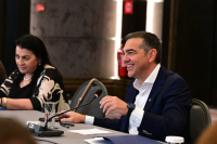 Τσίπρας στη συνεδρίαση των τομεαρχών της ΕΛΑΣ: «Ο πολιτικός κύκλος του Μητσοτάκη έχει κλείσει»
