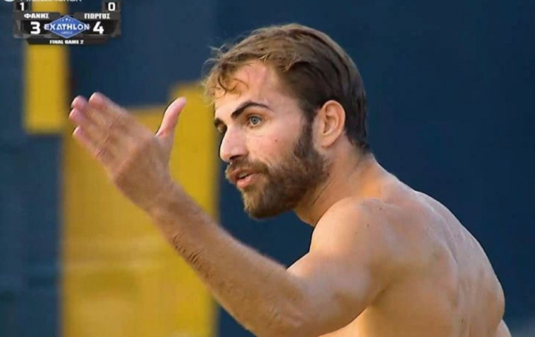 Τελικός Exathlon: Έξαλλος ο Γιώργος με τον Καραγκούνια