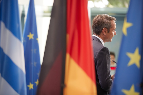 Γερμανία: Ταύτιση απόψεων στο μεταναστευτικό για Μέρκελ - Μητσοτάκη