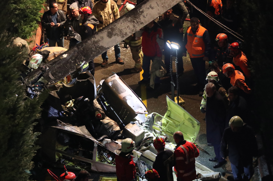 Τουρκία: Συντριβή στρατιωτικού ελικοπτέρου με έξι νεκρούς