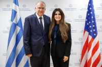 Συνάντηση Θεοδωρικάκου - Γκίλφοϊλ: Επέκταση δραστηριοτήτων της ΟΝΕΧ στα ναυπηγεία Ελευσίνας