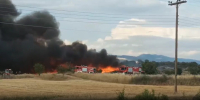 Φωτιά σε εργοστάσιο ανακύκλωσης στις Σέρρες