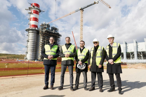 Αλεξανδρούπολη: Επίσκεψη Μητσοτάκη στη Μονάδα Ηλεκτροπαραγωγής παρουσία του Διευθύνοντος Συμβούλου της ΔΕΠΑ Εμπορίας