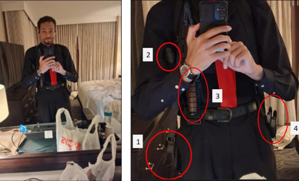 Κόουλ Τόμας Άλεν: Η selfie λίγα λεπτά πριν την απόπειρα εφόδου στο δείπνο των ανταποκριτών