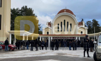 Σε κλίμα θλίψης και οδύνης το τελευταίο αντίο στον Πάνο Νάτση (εικόνες, βίντεο)