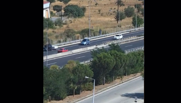 Ανάποδα στην εθνική οδό - Ένα νέο συγκλονιστικό βίντεο