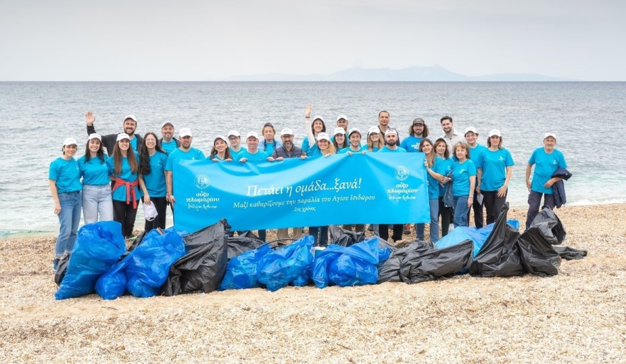 Ούζο Πλωμαρίου, Πανεπιστήμιο Αιγαίου και Scidrones: Συνεχίζουν Δυναμικά τη φροντίδα της παραλίας του Αγίου Ισιδώρου