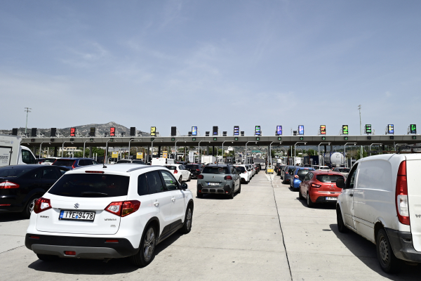 Κυκλοφοριακές ρυθμίσεις στα διόδια Αφιδνών από τη Δευτέρα