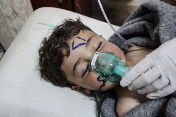 Ο Τραμπ κατηγορεί τον Άσαντ για τη χημική επίθεση στη Συρία