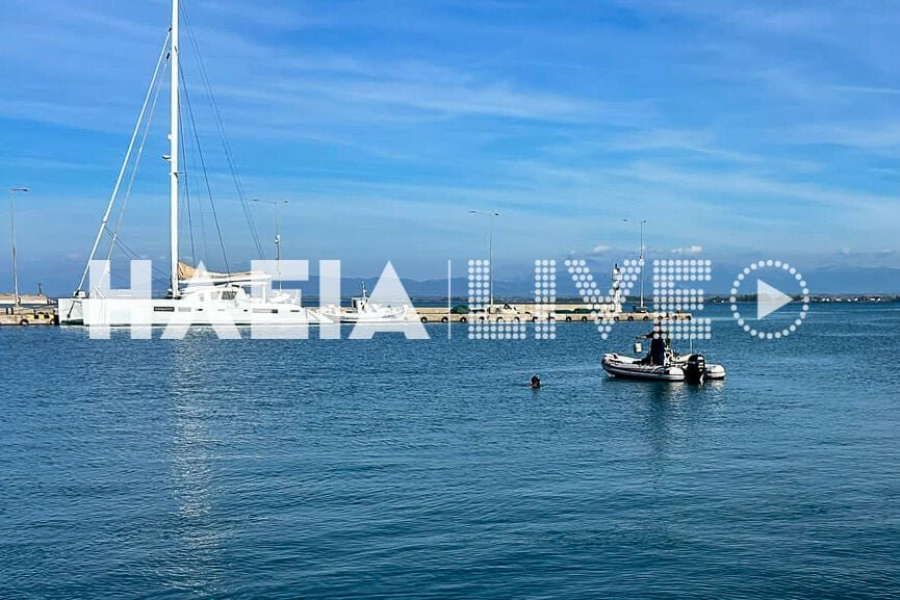 Πανικός στο λιμάνι της Κυλλήνης: Σταθμευμένο αυτοκίνητο άρχισε να τσουλάει και έπεσε στη θάλασσα