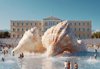 Η ομορφότερη παραλία της Αττικής «είναι» στο Σύνταγμα - Γεμάτη τεράστια κοχύλια (Εικόνες)