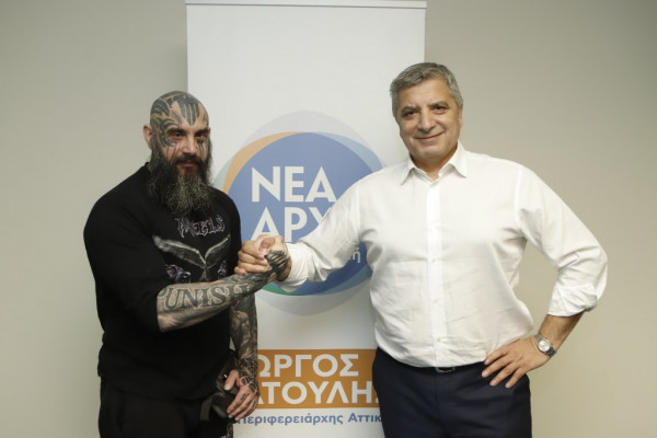 Ο ακτιβιστής Παναγιώτης Μήλας είναι ο νέος υποψήφιος με τον Γιώργο Πατούλη