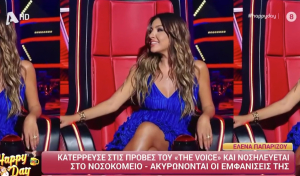 Έλενα Παπαρίζου: Κατέρρευσε στα γυρίσματα – Υποβάλλεται σε εξετάσεις για να βρουν τα αίτια της λιποθυμίας